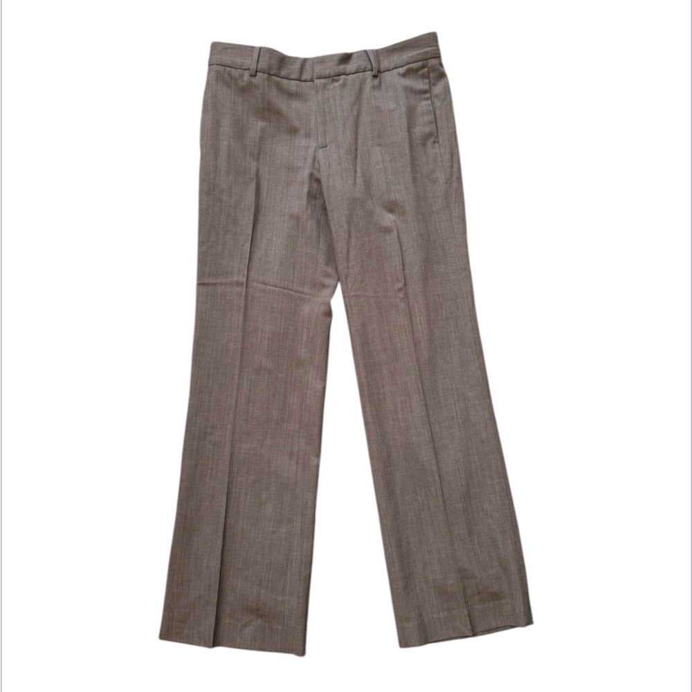 Banana Republic Womens Martin Fit Stretch Gray Wool Dress Pants Trousers, Size 6